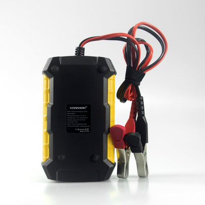 Testeur / Chargeur / Réparateur de batterie de voiture 3 en 1 KONNWEI KW510, prise en charge de 8 langues (prise UE)