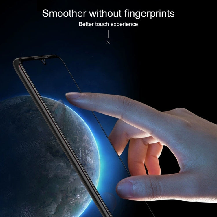 For OPPO A53s 25 PCS 9D Full Glue Full Screen Tempered Glass Film
