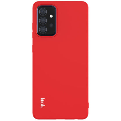 Pour Samsung Galaxy A72 5G / 4G Étui en TPU souple antichoc à couverture complète IMAK série UC-2 (rouge)