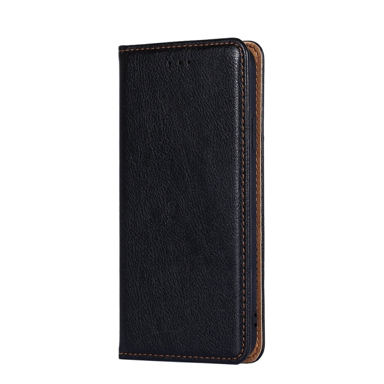 For Samsung Galaxy S20 FE PU + TPU Gloss Oil Solid Color Magnetic Horizontal Flip Leather Case with Holder & Card Slot & Wallet(Black)