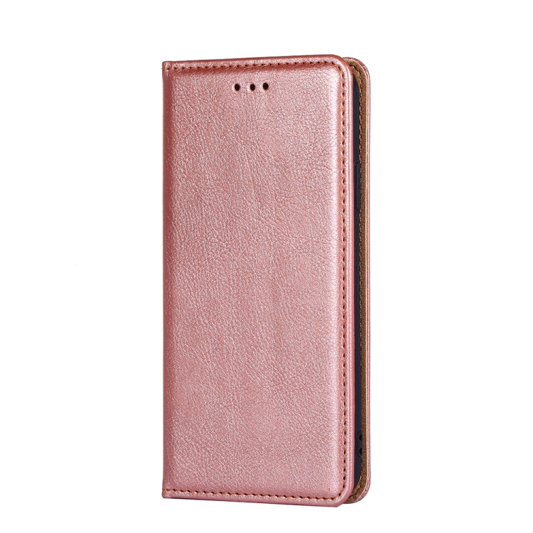For Samsung Galaxy S20 FE PU + TPU Gloss Oil Solid Color Magnetic Horizontal Flip Leather Case with Holder & Card Slot & Wallet(Rose Gold)