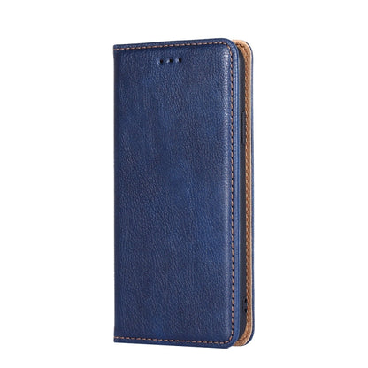 For Samsung Galaxy S20 FE PU + TPU Gloss Oil Solid Color Magnetic Horizontal Flip Leather Case with Holder & Card Slot & Wallet(Blue)