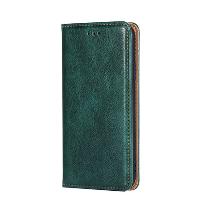 For Samsung Galaxy S20 FE PU + TPU Gloss Oil Solid Color Magnetic Horizontal Flip Leather Case with Holder & Card Slot & Wallet(Green)