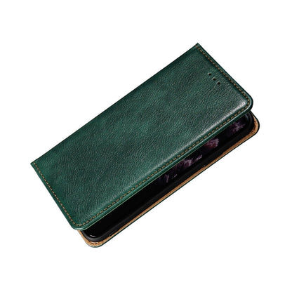 For Samsung Galaxy S20 FE PU + TPU Gloss Oil Solid Color Magnetic Horizontal Flip Leather Case with Holder & Card Slot & Wallet(Brown)