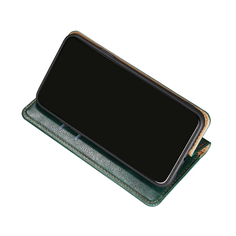 For Samsung Galaxy S20 FE PU + TPU Gloss Oil Solid Color Magnetic Horizontal Flip Leather Case with Holder & Card Slot & Wallet(Black)