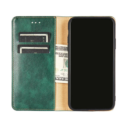 For Samsung Galaxy S20 FE PU + TPU Gloss Oil Solid Color Magnetic Horizontal Flip Leather Case with Holder & Card Slot & Wallet(Blue)