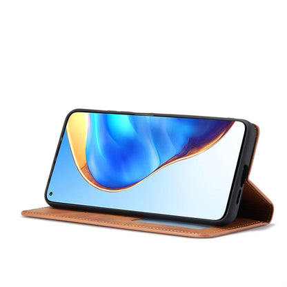 For Xiaomi Mi 10T Pro Forwenw Dream Series Oil Edge Strong Magnetism Horizontal Flip Leather Case with Holder & Card Slots & Wallet & Photo Frame(Brown)