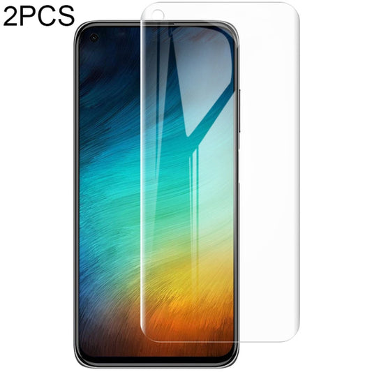 Pour Xiaomi Redmi Note 9 5G 2 PCS IMAK 0.15mm Film Hydrogel Courbé Protection Intégrale de l'Écran Avant
