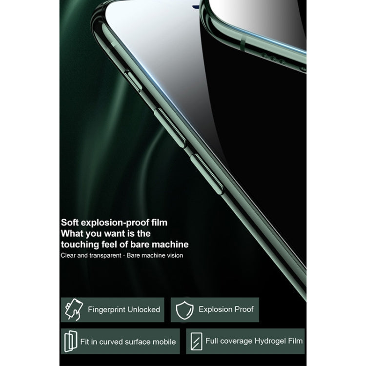 For Xiaomi Mi 10T Lite 5G / Redmi Note 9 Pro 5G 2 PCS IMAK 0.15mm Curved Full Screen Protector Hydrogel Film Front Protector