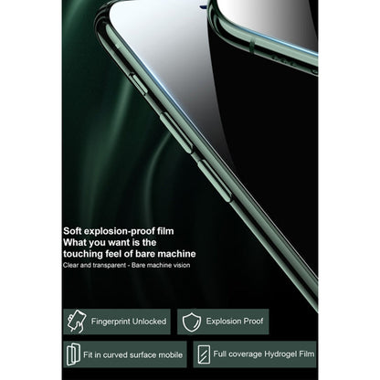 For Xiaomi Mi 10T Lite 5G / Redmi Note 9 Pro 5G 2 PCS IMAK 0.15mm Curved Full Screen Protector Hydrogel Film Front Protector