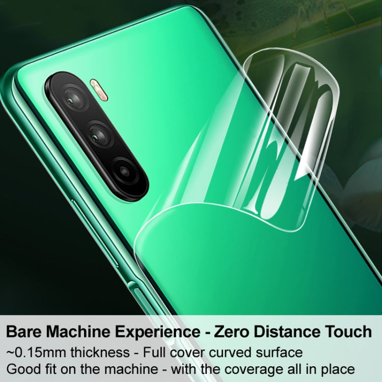 For Samsung Galaxy S21 Plus 5G 2 PCS IMAK 0.15mm Curved Full Screen Protector Hydrogel Film Back Protector