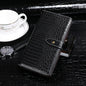 For Samsung Galaxy A32 5G idewei Crocodile Texture Horizontal Flip Leather Case with Holder & Card Slots & Wallet(Black)
