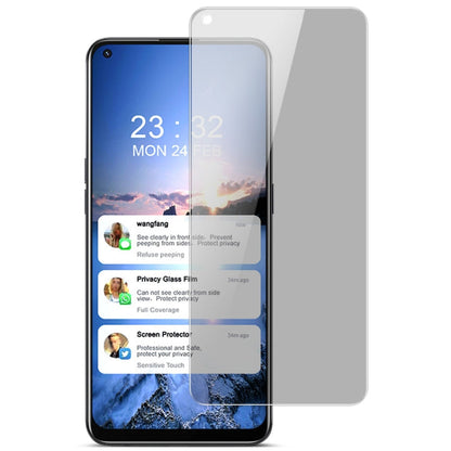 For OPPO F19 Pro / F19 Pro+ 5G / Find X3 Lite / Reno5 Z  / Reno5 F IMAK HD Anti-spy Tempered Glass Protective Film