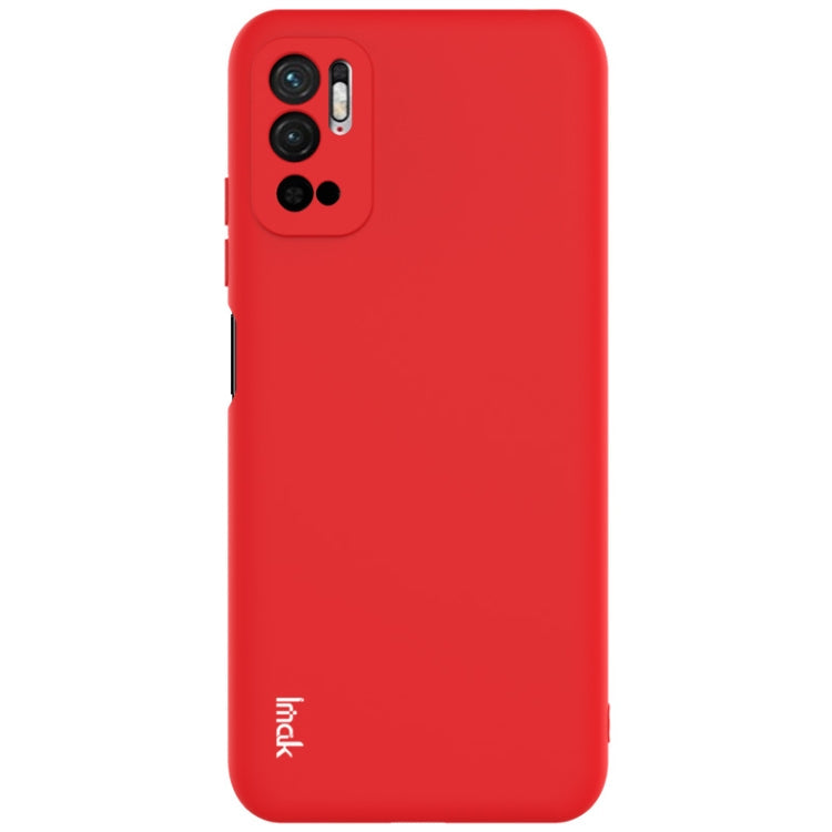 For Xiaomi Redmi Note10 5G / Poco M3 Pro 5G / 4G IMAK UC-2 Series Shockproof Full Coverage Soft TPU Case(Red)