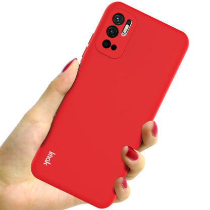 For Xiaomi Redmi Note10 5G / Poco M3 Pro 5G / 4G IMAK UC-2 Series Shockproof Full Coverage Soft TPU Case(Red)