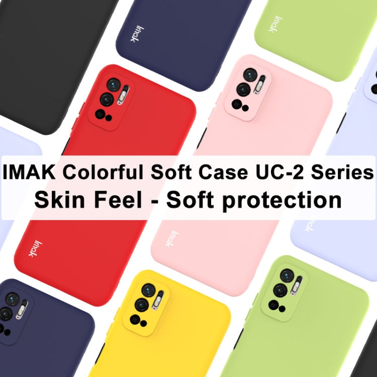 For Xiaomi Redmi Note10 5G / Poco M3 Pro 5G / 4G IMAK UC-2 Series Shockproof Full Coverage Soft TPU Case(Red)
