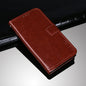 For Samsung Galaxy A82 5G idewei Crazy Horse Texture Horizontal Flip Leather Case with Holder & Card Slots & Wallet(Brown)