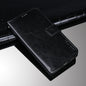 For Xiaomi Poco M3 Pro 5G idewei Crazy Horse Texture Horizontal Flip Leather Case with Holder & Card Slots & Wallet(Black)