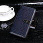 For OnePlus Nord CE 5G idewei Crocodile Texture Horizontal Flip Leather Case with Holder & Card Slots & Wallet(Dark Blue)