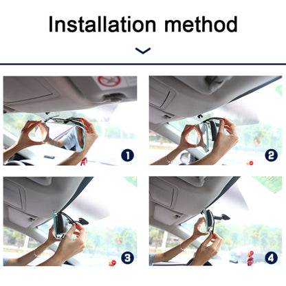 Rétroviseur de voiture 3R-336 Planemirror 300mm sans cadre, grand miroir transparent (blanc)