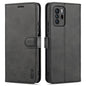 For Xiaomi Poco X3 GT AZNS Skin Feel Calf Texture Horizontal Flip Leather Case with Card Slots & Holder & Wallet(Black)