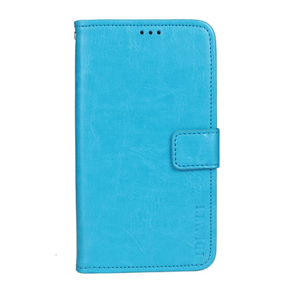 idewei Crazy Horse Texture Horizontal Flip Leather Case with Holder & Card Slots & Wallet For Honor Magic3 Pro(Sky Blue)