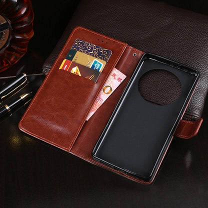 idewei Crazy Horse Texture Horizontal Flip Leather Case with Holder & Card Slots & Wallet For Honor Magic3 Pro(Sky Blue)