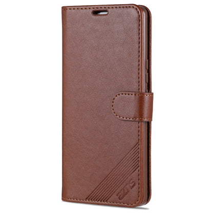 AZNS Sheepskin Texture Horizontal Flip Leather Case with Holder & Card Slots & Wallet For Honor 50(Brown)