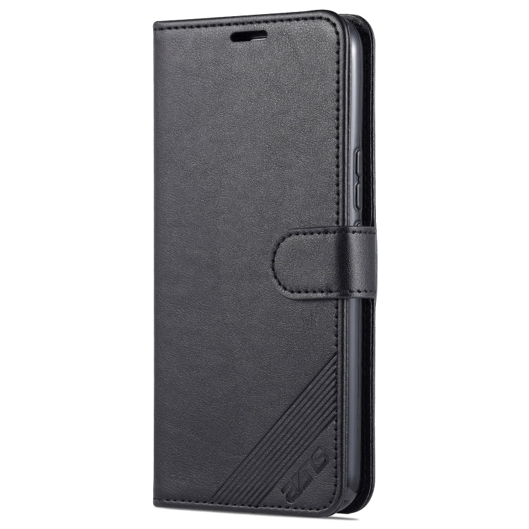 AZNS Sheepskin Texture Horizontal Flip Leather Case with Holder & Card Slots & Wallet For Honor Play 20(Black)