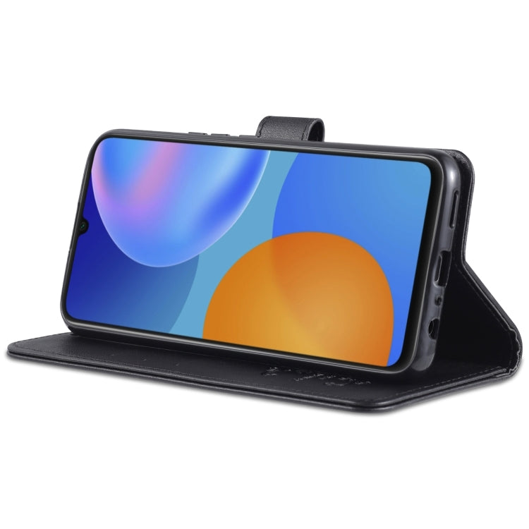 AZNS Sheepskin Texture Horizontal Flip Leather Case with Holder & Card Slots & Wallet For Honor Play 20(Black)