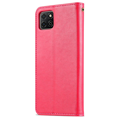 AZNS Sheepskin Texture Horizontal Flip Leather Case with Holder & Card Slots & Wallet For Honor Play 20(Red)