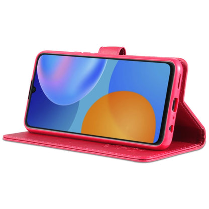 AZNS Sheepskin Texture Horizontal Flip Leather Case with Holder & Card Slots & Wallet For Honor Play 20(Red)