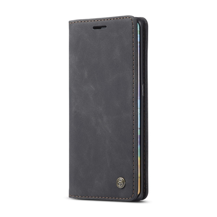 Pour Huawei Mate 30 Pro 4G / 5G Étui en Cuir à Rabat Horizontal Multifonctionnel CaseMe-013 avec Fente pour Cartes, Support et Portefeuille (Noir)