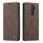 For Xiaomi Redmi Note 8 Pro CaseMe-013 Multifunctional Horizontal Flip Leather Case with Card Slot & Holder & Wallet(Coffee)