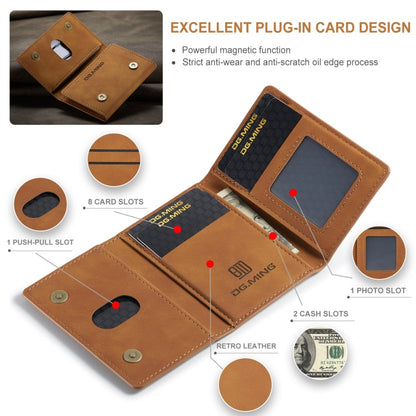 DG.MING M2 Series 3-Fold Card Bag(Brown)