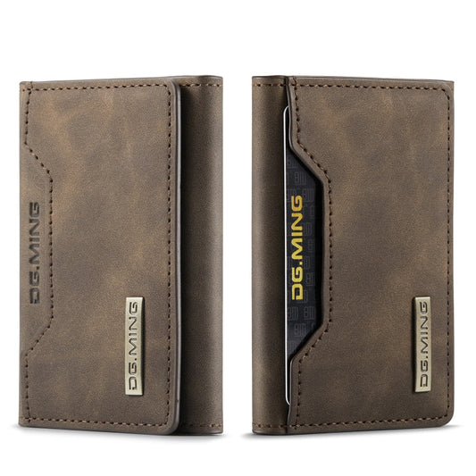 DG.MING M2 Series 3-Fold Card Bag(Coffee)