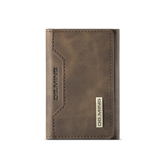 DG.MING M2 Series 3-Fold Card Bag(Coffee)