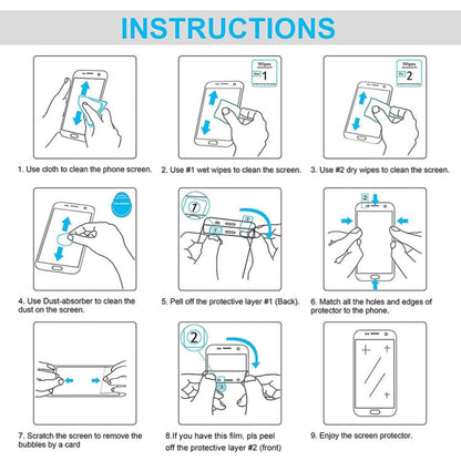 0.33mm 9H 2.5D Privacy Anti-glare Explosion-proof Tempered Tablet Glass Film For iPad mini 6