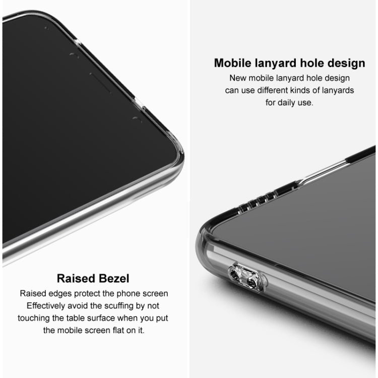 For Honor X30 Max 5G / X10 Max 5G imak UX-5 Series Transparent Shockproof TPU Phone Protective Case