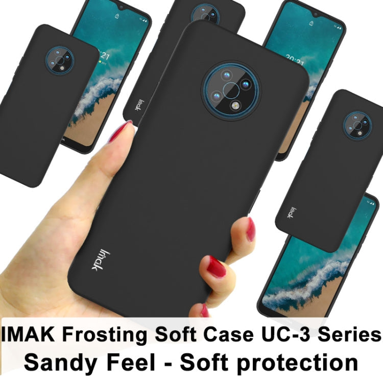 For Nokia G50 imak UC-3 Series Shockproof Frosted TPU Phone Protective Case(Black)