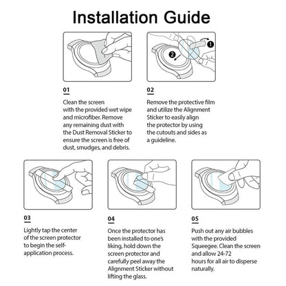 Curved 3D Composite Material Soft Film Screen Protector For Amazfit GTS 3