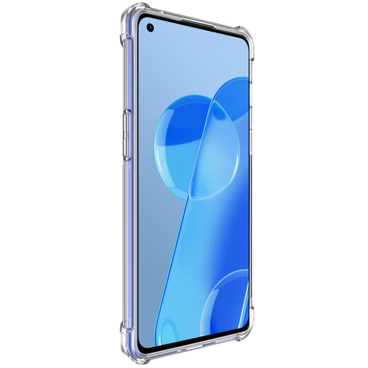For OnePlus 9RT 5G imak All-inclusive Shockproof Airbag TPU Phone Case with Screen Protector(Transparent)