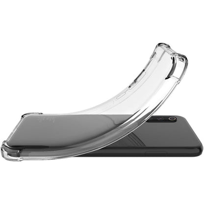 For OnePlus 9RT 5G imak All-inclusive Shockproof Airbag TPU Phone Case with Screen Protector(Transparent)