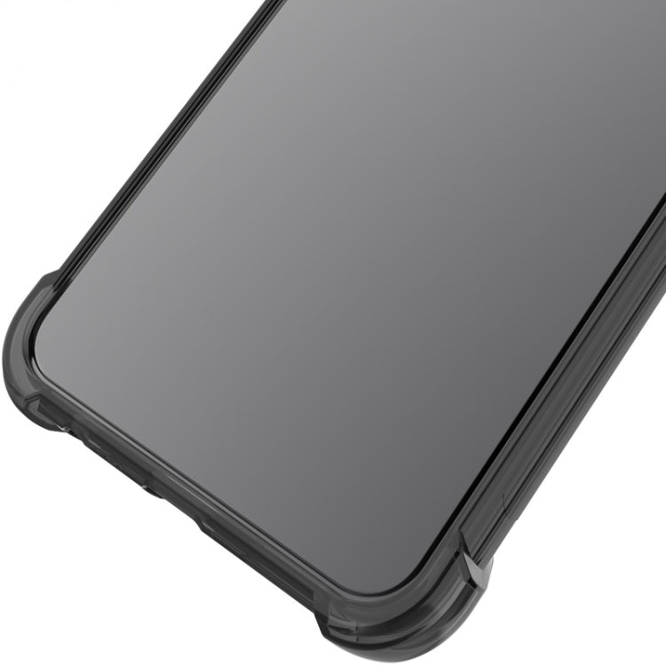 For Samsung Galaxy M52 5G imak All-inclusive Shockproof Airbag TPU Phone Case with Screen Protector(Transparent Black)