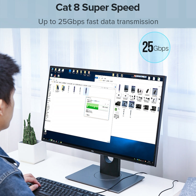 UGREEN CAT8 Ethernet Network LAN Cable, Length:3m