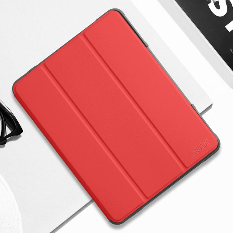 Pour iPad Pro 10.5 Étui Mutural Horizontal Flip PC + TPU + Cuir PU avec support et fente pour stylo (rouge)
