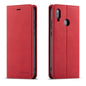 For Huawei P20 Lite Forwenw Dream Series Oil Edge Strong Magnetism Horizontal Flip Leather Case with Holder & Card Slots & Wallet & Photo Frame(Red)