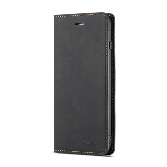 For iPhone 8 Plus / 7 Plus Forwenw Dream Series Oil Edge Strong Magnetism Horizontal Flip Leather Case with Holder & Card Slots & Wallet & Photo Frame(Black)
