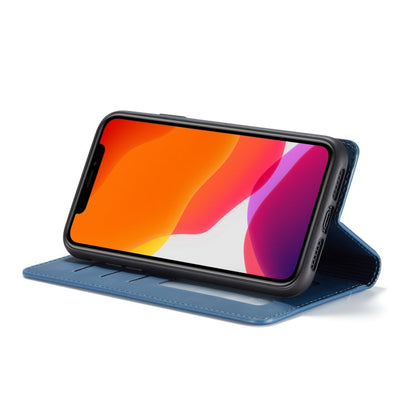 For iPhone 11 Forwenw Dream Series Oil Edge Strong Magnetism Horizontal Flip Leather Case with Holder & Card Slots & Wallet & Photo Frame(Blue)