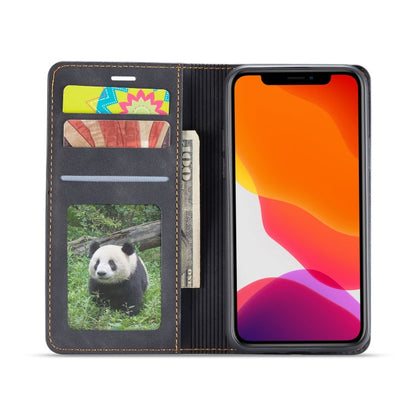 For iPhone 11 Pro Forwenw Dream Series Oil Edge Strong Magnetism Horizontal Flip Leather Case with Holder & Card Slots & Wallet & Photo Frame(Black)